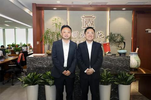 明光市市委书记被NG28企业文化深深感动 | 深入沟通合作空间广阔